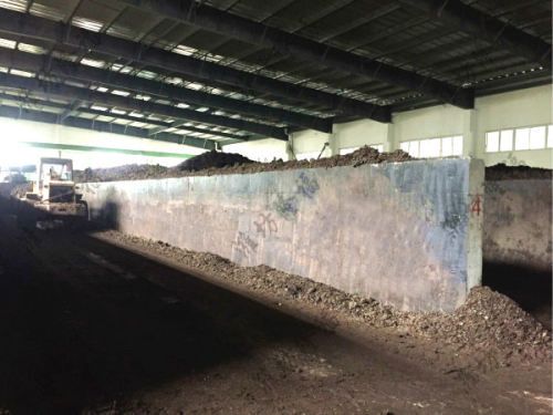 8萬噸造紙污泥有機(jī)肥