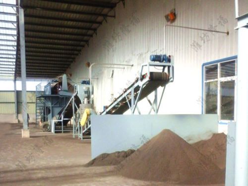 8萬噸造紙污泥有機(jī)肥